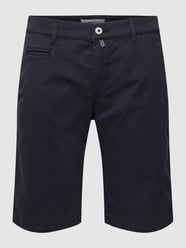 Shorts mit Paspeltaschen Modell 'Futureflex' von Pierre Cardin Blau - 32