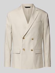 Sakko mit Brustleistentasche von CK Calvin Klein Beige - 28