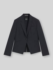 Slim Fit Kurzblazer aus reiner Schurwolle von BOSS - 16