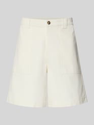Loose fit bermuda’s van mix van biologisch katoen model 'HOTEL AMOUR' van Selected Homme - 6