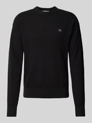 Gebreide pullover met labelpatch van Calvin Klein Jeans - 43