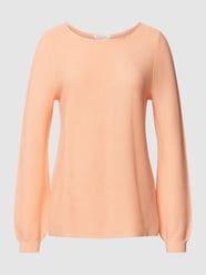 Gebreide pullover met boothals van Christian Berg Woman Oranje - 34