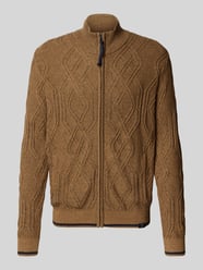 Gebreid jack met ritssluiting van Lerros - 34