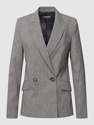 Blazer mit Hahnentrittmuster von Christian Berg Woman Selection Blau - 19