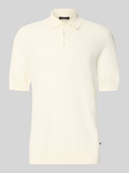 Slim Fit Poloshirt aus Baumwoll-Mix in Strick-Optik von Matinique - 29