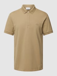 Classic fit poloshirt met labeldetail van Lacoste Wit - 2
