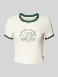 T-Shirt mit Motiv-Print von Levi's® Beige - 6