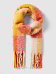 Sjaal met colour-blocking-design, model 'AGGE' van ICHI Roze - 27