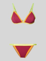 Bikiniset met structuurmotief, model 'TANEOFIABA SANTACOLOR' van Banana Moon - 10