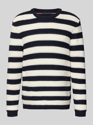 Sweter z dzianiny o kroju regular fit z czystej bawełny od Tommy Hilfiger - 9