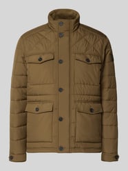 Regular Fit Steppjacke mit Label-Patch von Brax - 40