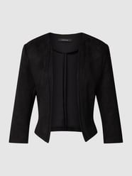 Blazer met 3/4-mouwen van comma Zwart - 47