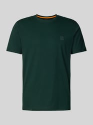 T-shirt met labelpatch, model 'Tales' van BOSS Orange Groen - 38