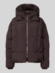 Pikowana kurtka z kapturem i zamkiem błyskawicznym od Smith and Soul - 32