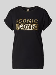 t-shirt z okrągłym dekoltem i nadrukiem model 'MARICA' od Soyaconcept - 18
