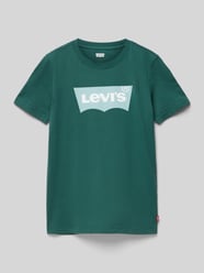 T-shirt z nadrukiem z logo od Levi’s® Kids Zielony - 24