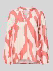 Relaxed fit blouse met tuniekkraag, model 'Mi44llaa' van ZABAIONE - 14