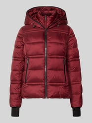 Steppjacke mit Kapuze und Reißverschlusstaschen von MICHAEL Michael Kors Bordeaux - 1