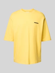 Oversized T-Shirt mit Label-Print von REVIEW - 5