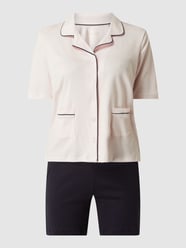 Pyjama aus Baumwolle Modell 'Interlock' von Seidensticker Rosa - 42