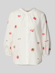 Overhemdblouse met knoopsluiting van Oui - 15