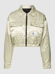 Blouson met labeldetails van Calvin Klein Jeans Groen - 40