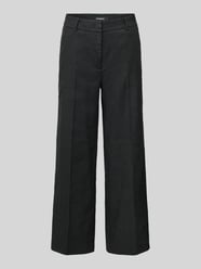 Spodnie lniane w kant model ‘CALIFORNIA’ od Cambio - 4