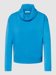 Sweatshirt mit Schalkragen Modell 'Gawine' von Opus Blau - 35