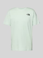 T-shirt met logoprint, model 'REDBOX' van The North Face Groen - 36