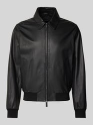 Lederjacke mit Zweiwege-Reißverschluss von Emporio Armani - 1