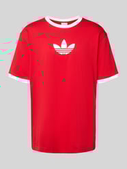 T-Shirt mit Logo-Print und Rundhalsausschnitt von adidas Originals - 23