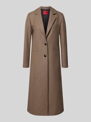 Relaxed Fit Mantel aus Woll-Mix Modell 'Mojeni' von HUGO Beige - 9