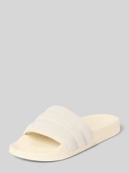 Klapki basenowe z obszyciem z Naturalna skóra Model 'ADILETTE NOSHOWER' od adidas Sportswear - 15