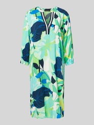 Knielanges Kleid mit Tunikakragen von Betty Barclay - 8