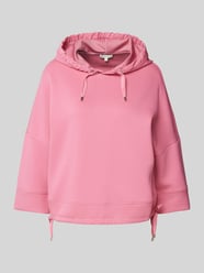 Cropped Hoodie aus Scuba mit 3/4-Arm von Tom Tailor - 16