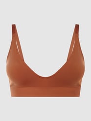 Bustier mit Logo-Bund  von Saisei Braun - 27