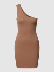 Mini-jurk in riblook van URBAN CLASSICS Wit - 15