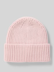 Beanie mit Kaschmir-Anteil von Unio Pink - 20