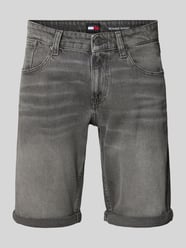Regular Fit Jeansshorts Label-Stitching Modell 'RONNIE' von Tommy Jeans Grau - 41