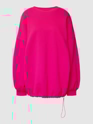 Sweatkleid in Minilänge mit Label-Print - AMP X P&C von Alex Mariah Peter X P&C Pink - 15
