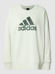 Oversized Sweatshirt mit geripptem Rundhalsausschnitt von ADIDAS SPORTSWEAR Grün - 22