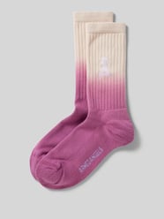 Socken mit Label-Print Modell 'SAAMUS' von Armedangels Pink - 36