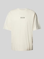 T-Shirt mit Label-Print von REVIEW Beige - 16