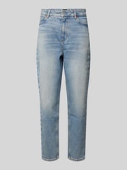 Tapered Fit Jeans im 5-Pocket-Design Modell 'RUTH' von BOSS Orange Blau - 34