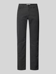 Regular fit broek in 5-pocketmodel, model 'CHUCK' van Brax Grijs / zwart - 26