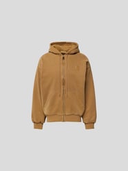 Oversized Sweatjacke  mit Label-Patch von Carhartt WIP Braun - 1