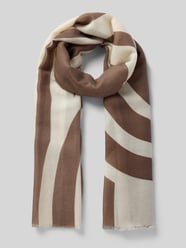 Sjaal met franjes, model 'Bailee' van Someday Beige - 18
