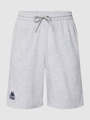 Sweatshorts mit Label-Stitching Modell 'TOPEN' von Kappa Grau - 21