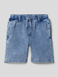 Shorts mit Eingrifftaschen Modell 'RYAN' von Name It Blau - 16