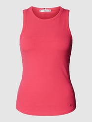 Tanktop mit Rundhalsausschnitt von Tommy Hilfiger Pink - 35